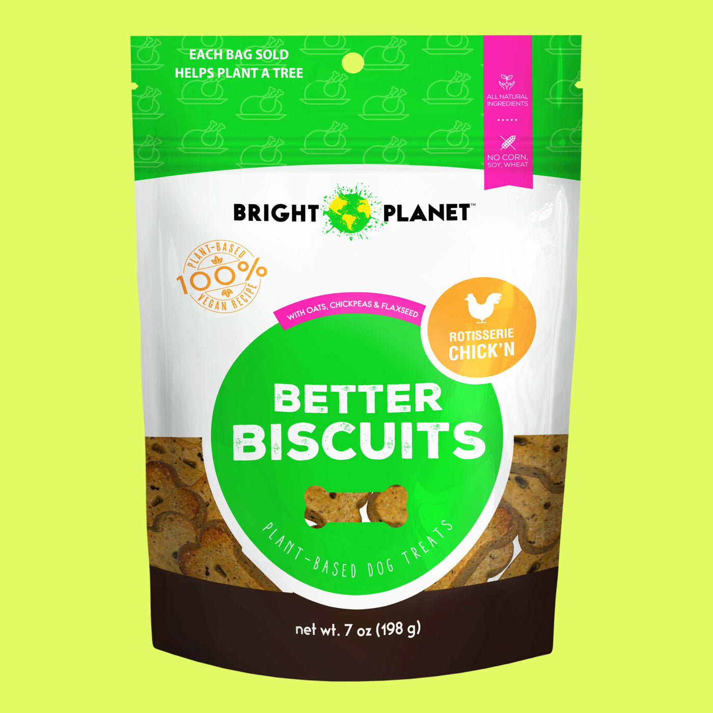 Better Biscuits Rotisserie Chick'n Plant-Based Treats