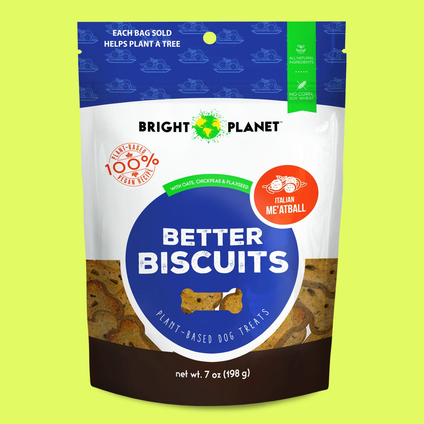 Better Biscuits Italian ME’ATBALL Plant-Based Treats